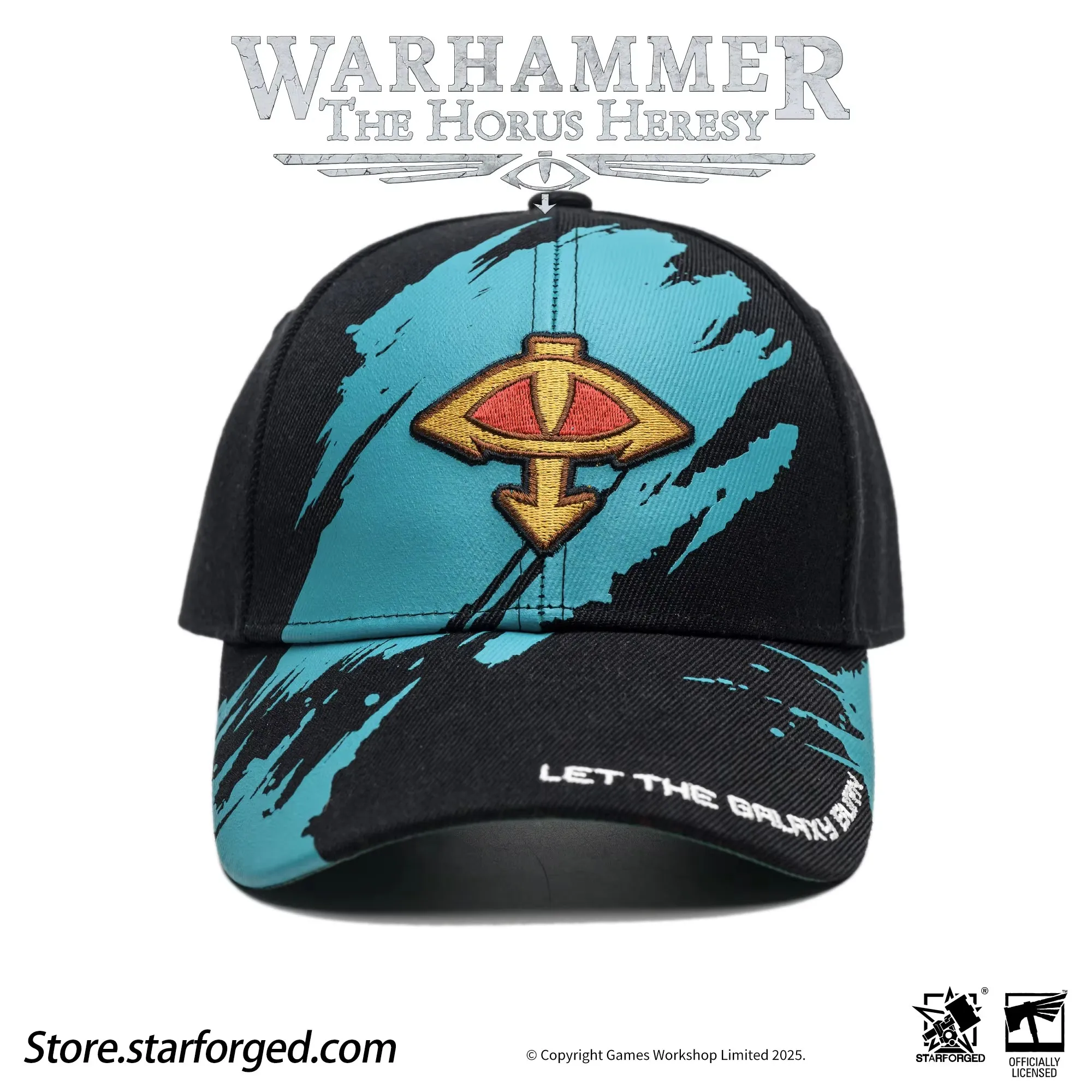 Starforged Genuine Warhammer 40K Game Peripheral Canvas Peaked Cap Creative Portable Adjustable Size Sunvisor Peaked Hat Gifts