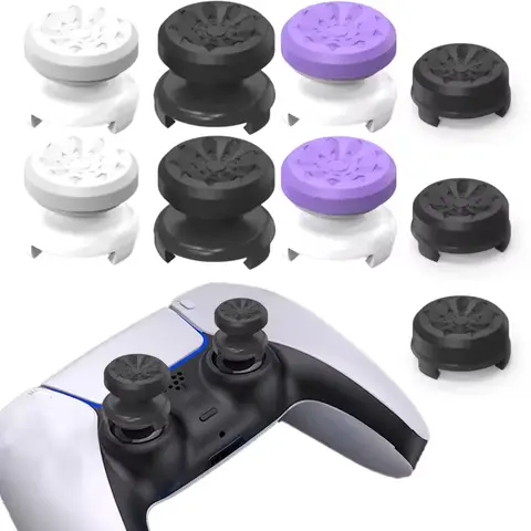 High-Rise Performance Freeks for PS4 PS5 Galaxy Joystick Compatible with 8BitDo Ultimate Controller Stick Silicone cap