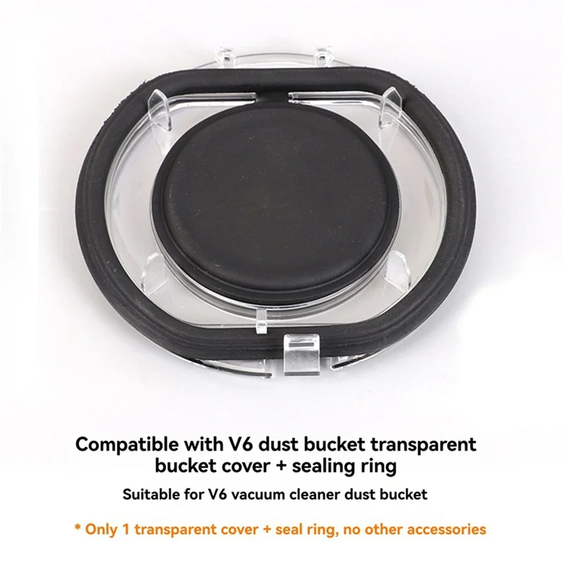 A88X Bottom Lid For Dyson V10 V11 Vacuum Cleaner-Top Fixed Sealing Ring Of Dust Bin Replacement Dust Part