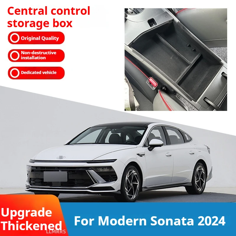 For 2024 Hyundai Sonata Sonata central control armrest box storage box storage box car accessories storage box