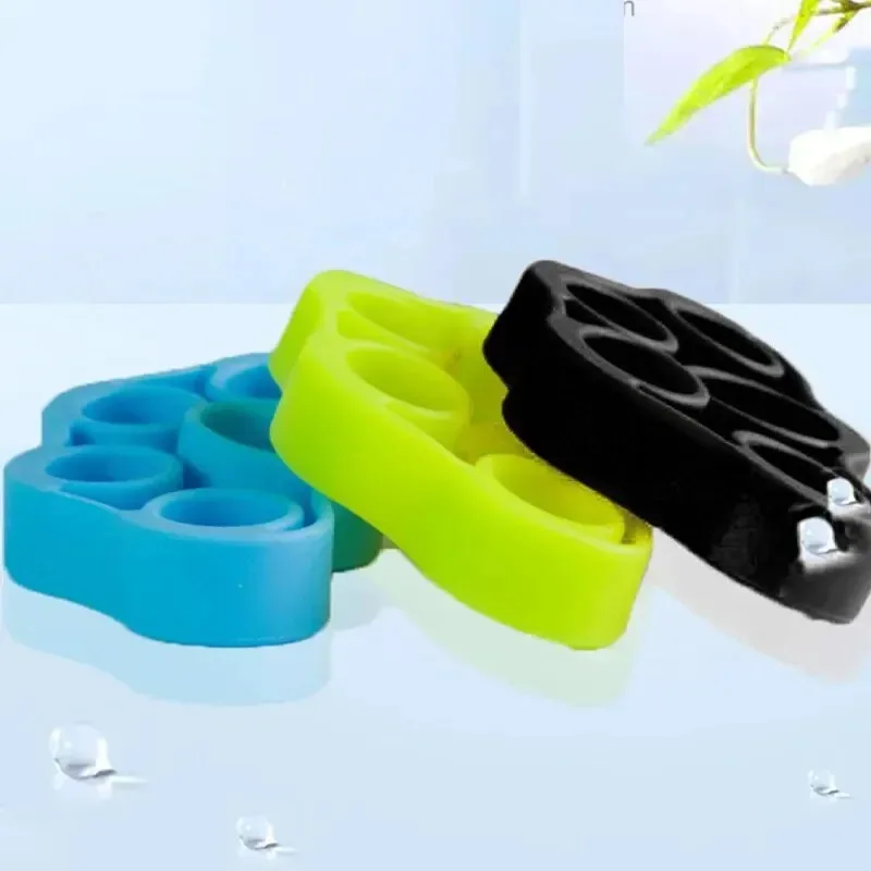 1/3 Stück Silikon-Fingertrainer, Widerstandsband, Handgelenkstrecker, elastischer Fünf-Finger-Expander, Krafttrainingsgerät, Übungsgerät