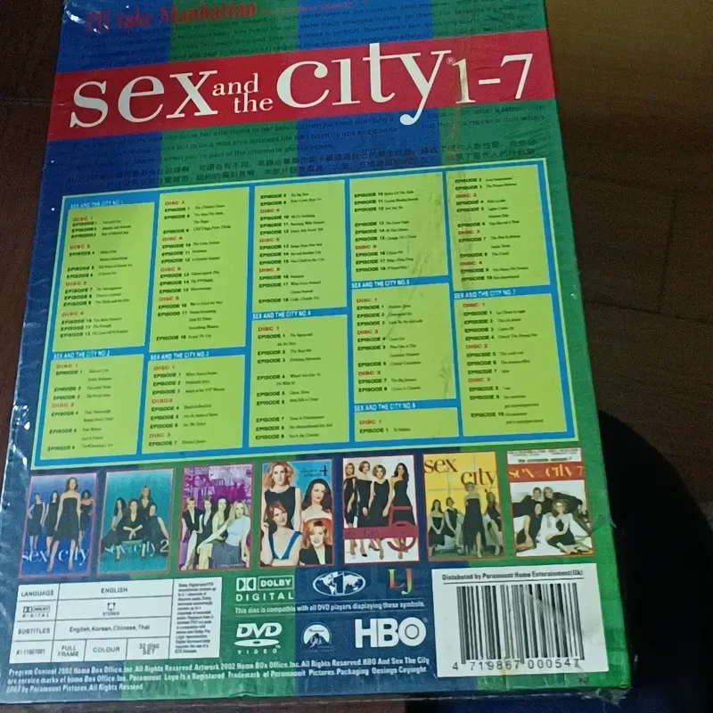 Sex and the City Season 1-7 DVD Brand New Unopened 32 Disc Package Original Box Well Preserved