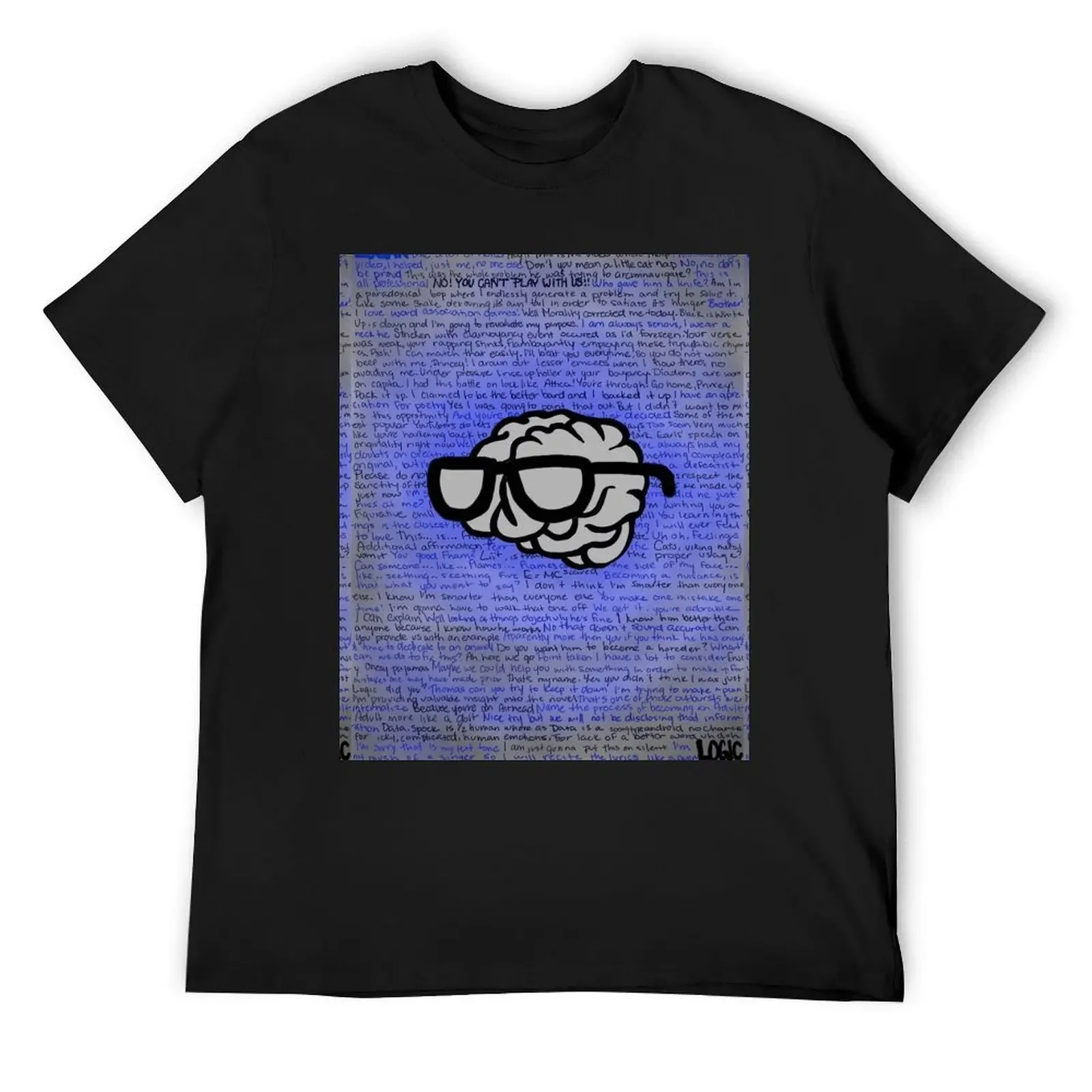 

Logan Sanders T-Shirt croswit shirt man vintage graphic tee plain anime t shirts mens graphic t-shirts big and tall