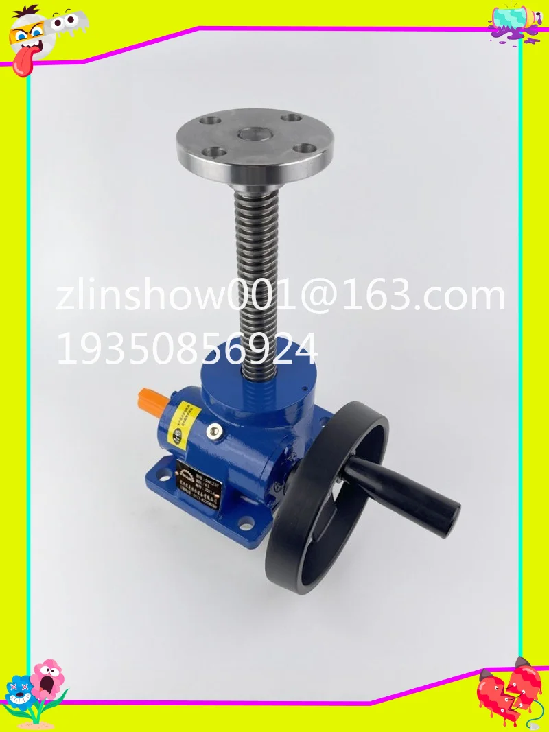 

SWL screw lift, hand-cranked manual lift table, light and small lifting platform