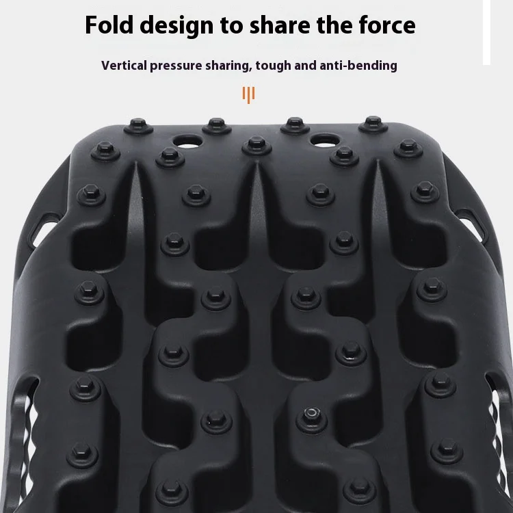 High Quality 106.5*30.8cm Car Escape Board, Sun and Freeze Resistance Off-Road Traction Assistance Ramps for Field Rescue