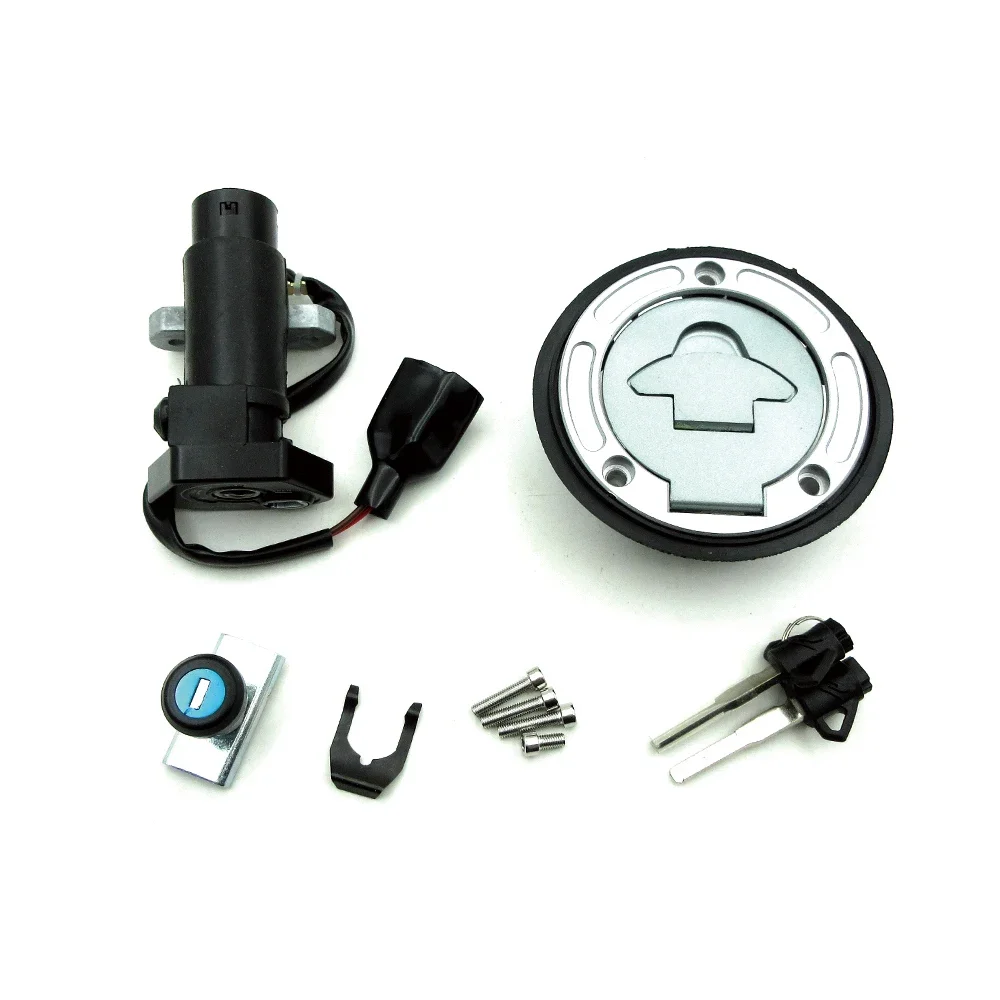 

Motorcycle 2 Wires Ignition Switch Fuel Gas Tank Cap Lock Key Starter Switch Lock Accessories Fit For Yamaha YZF R15 2017 YZFR15