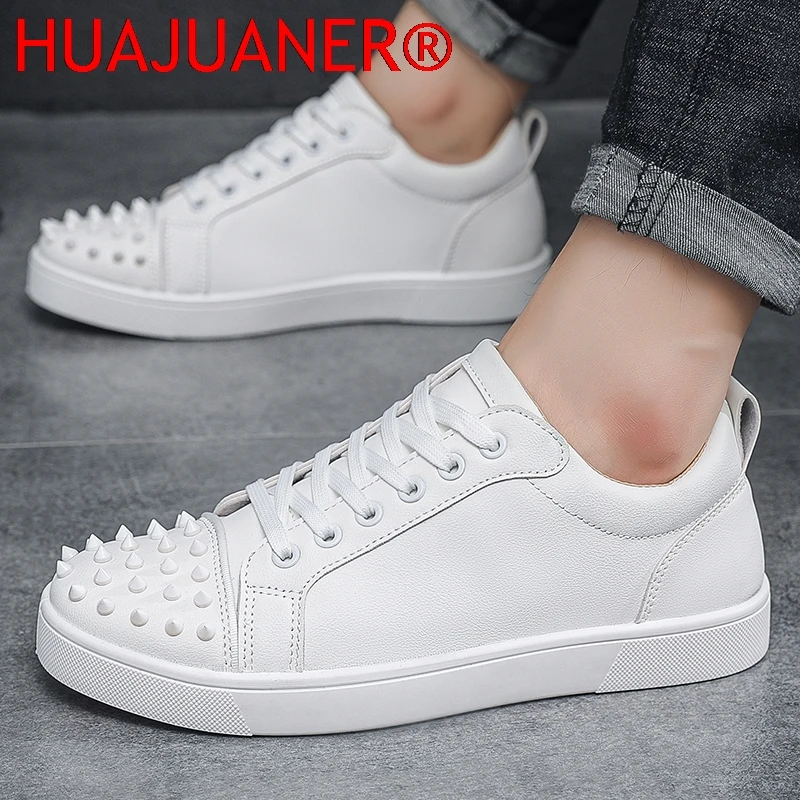 Comfortable Breathable Studded Sneakers for Men Women Casual Sports Shoes Fashion Lightweight Walking Shoes