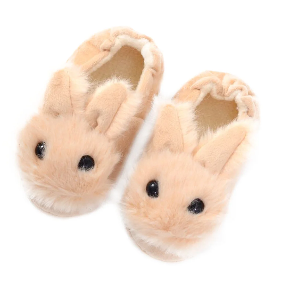 Children's Cotton Slippers Exquisite for Kids Winter Nonslip Girls Creative Warm Lovely Fine Household