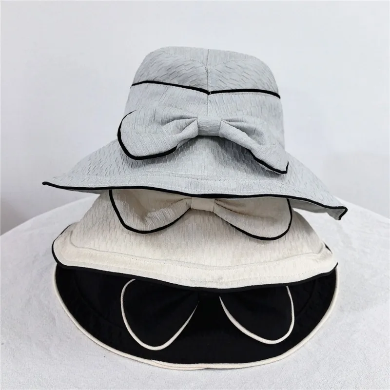 

Korean Versatile Sunshade Hat with Large Brim Spring and Summer Sun Protection Fisherman Hat Outdoor Beach Sun Hat