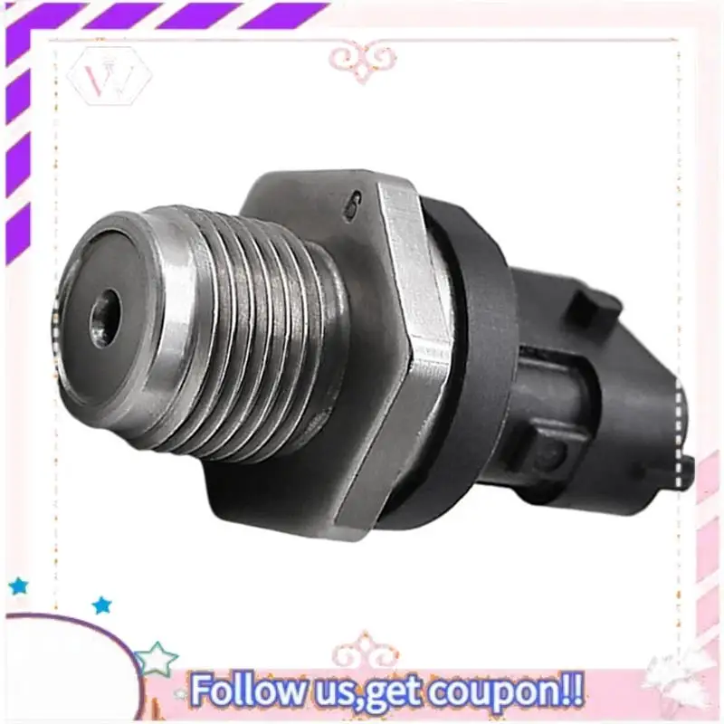

Easy To Use 2PCS 0281002112 High Pressure Sensor Replaces For Fuel Systems Common Rail Sensor 0 281 002 112 0281006365 LHD