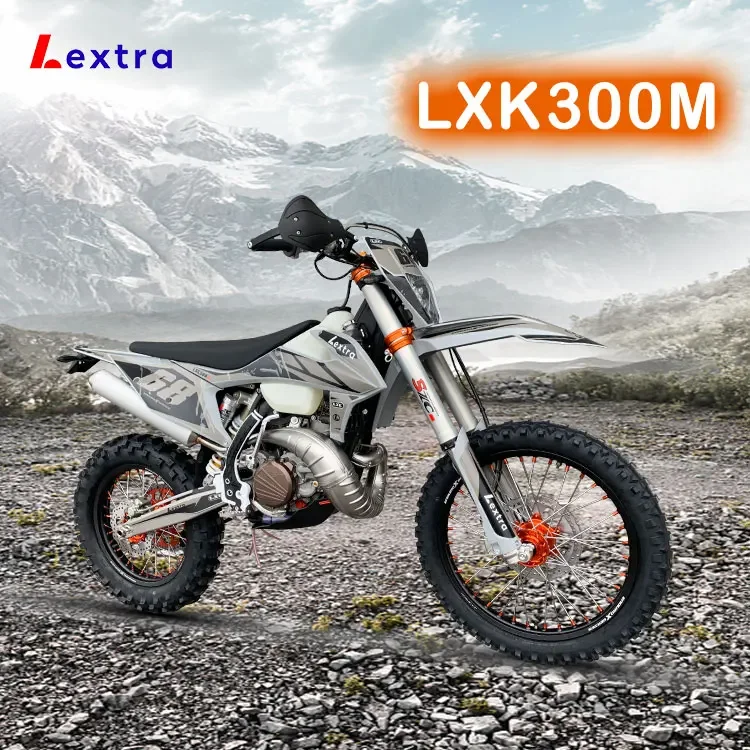 Lextra Factory Direct Sale Good Quality Off-road Motorcycles Enduro Off Road Adult 2 Stroke 300cc Dirt Bikes