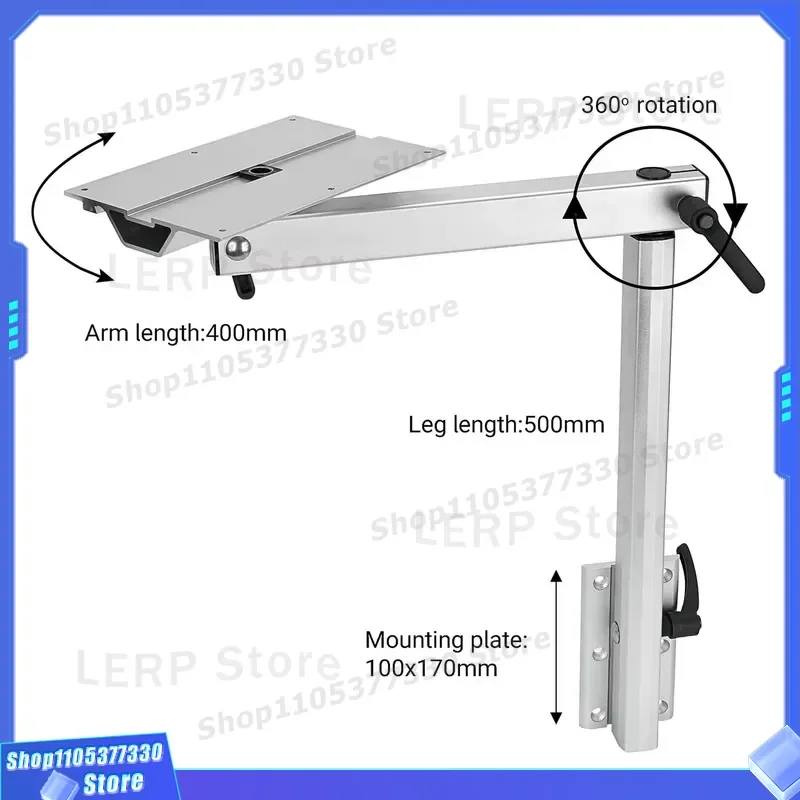 Adjustable Swivel Table Legs for RV Trailer Camper Internal Lift Rack Goldgile Accessories Heavy Duty Support Parts for