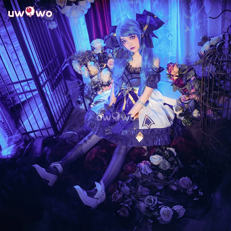 

In Stock UWOWO Gwen Cosplay Collab Series: Game LOL League of Legends Gwen Cosplay Outfit Halloween Costumes