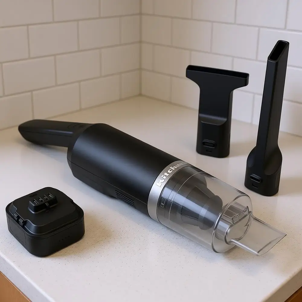 

Cordless Kitchen Vacuum - Battery Included, KKVR121, Black Matte