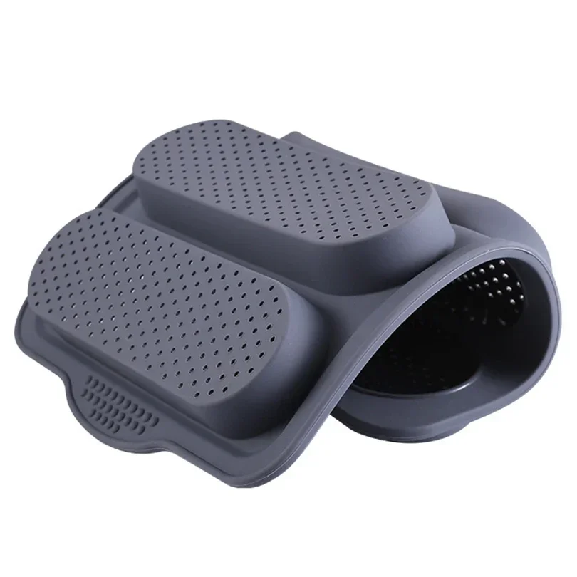 Baking Mould Restaurant Hamburger Bun Hot Dog Baguette Waffles Silicone Mold Non-stick Oven Tool kitchen Bakeware Accessories view 4