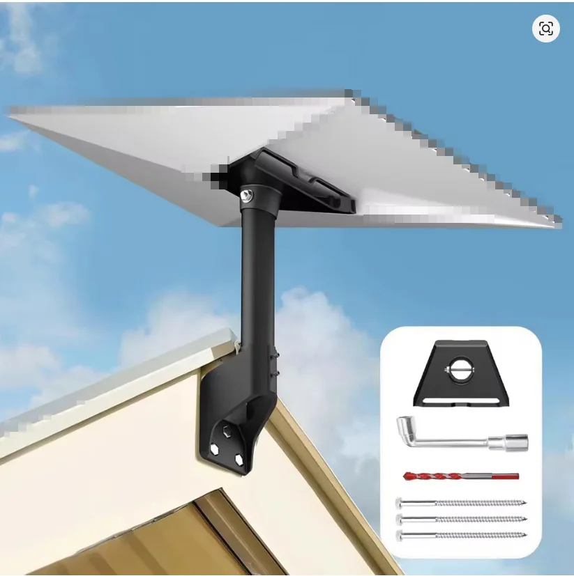 Starlink Best-Selling 3rd Gen Outdoor Roof Bracket Multi-Scene All-Metal Aluminum Alloy for Satellite Systems