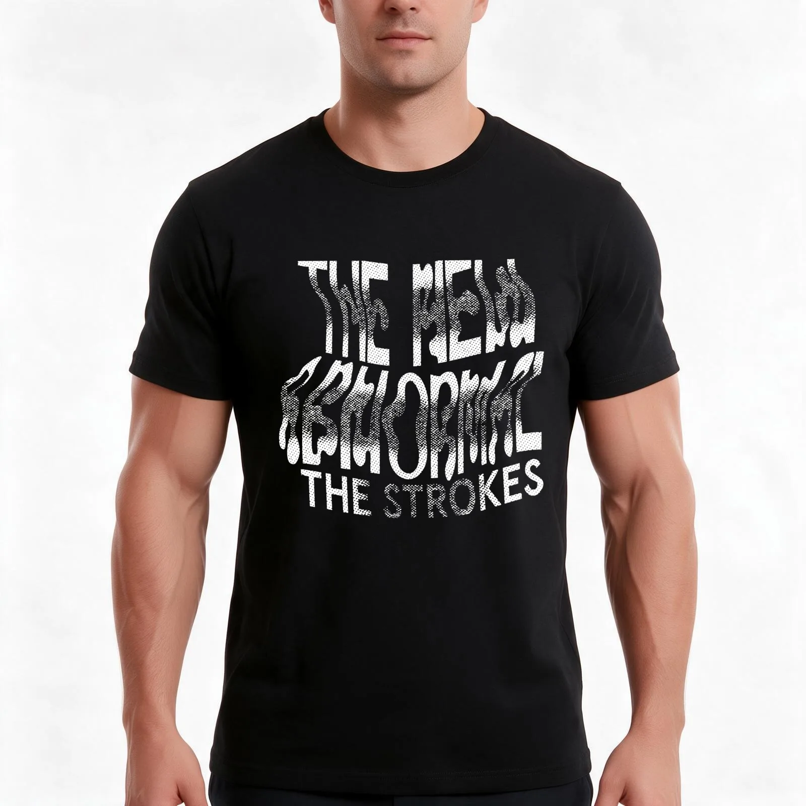 The new abnormal T-Shirt Summer Casual Cotton Tee Oversized Streetwear Tops Vintage Graphic Print Loose Fit Short Sleeve