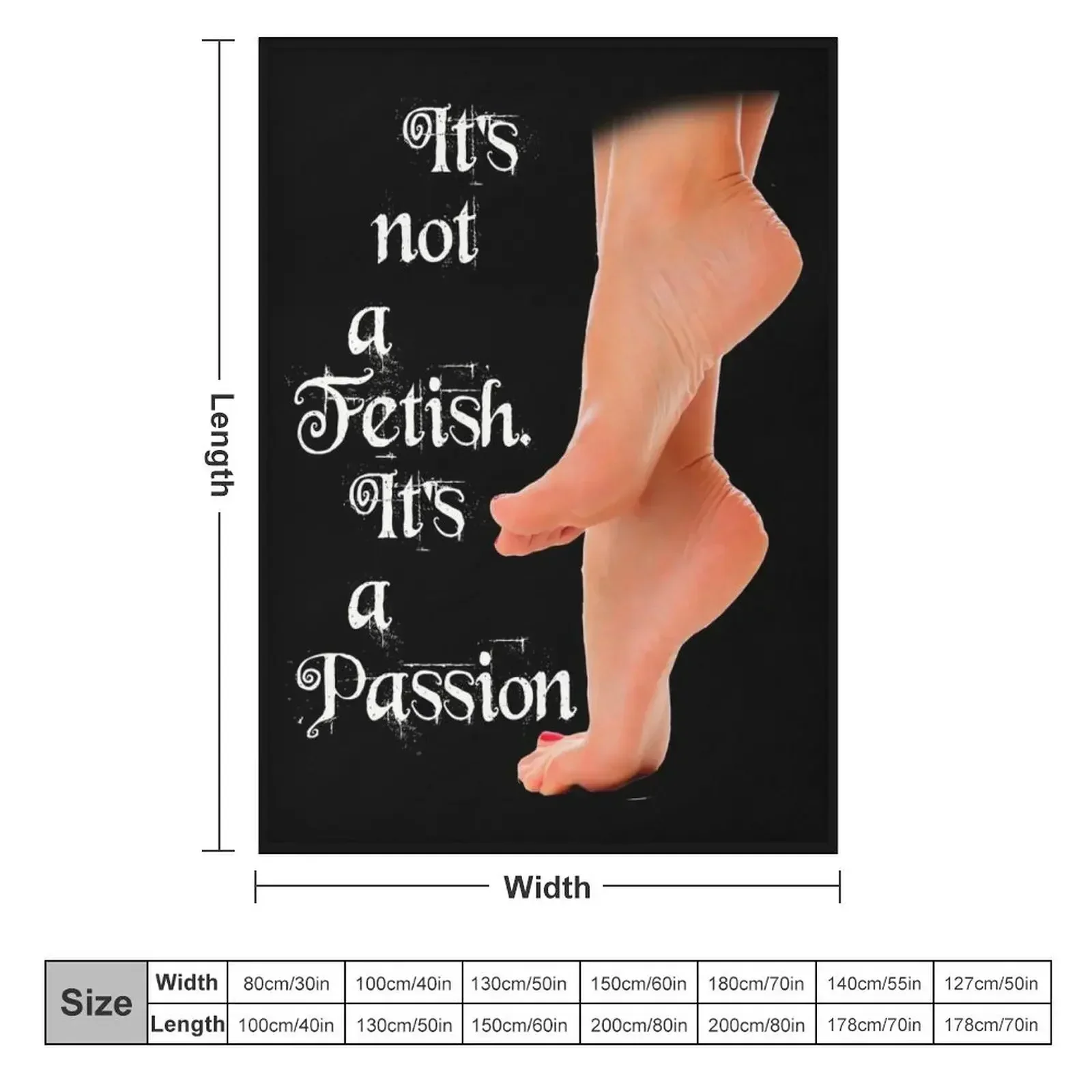 Fetish foot lovers Throw Blanket Thin Baby Hair Bed Fashionable Bed warm for winter Blankets