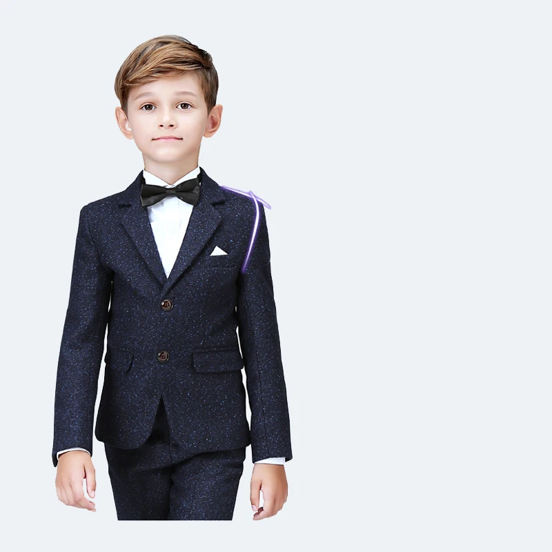 

Children's suit boys 2020 new British style Five pieces performance dress jacket for teenage size 110 120-150 160