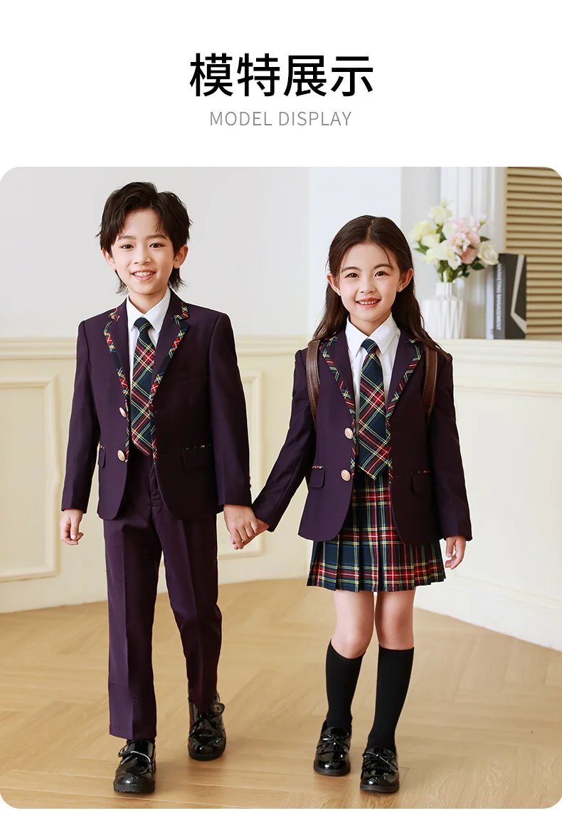 Modischer Preppy-Mädchen-Plissee-Rock mit Sicherheitsshorts, Kinder-A-Linien-Plissee-Minirock für Mädchen, einteilige karierte Kleidung – Detail 5