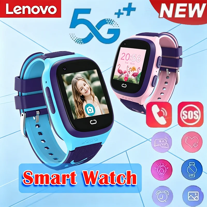 Montre intelligente Lenovo pour enfants étanche