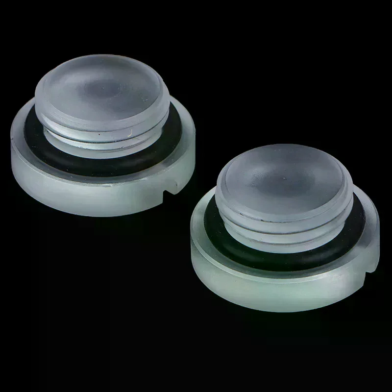 Frosted G1/4 Water Plug Matte Acrylic Water Stop Lock Seal Button Hand Twisting Water Cooling Fitting 2pcs