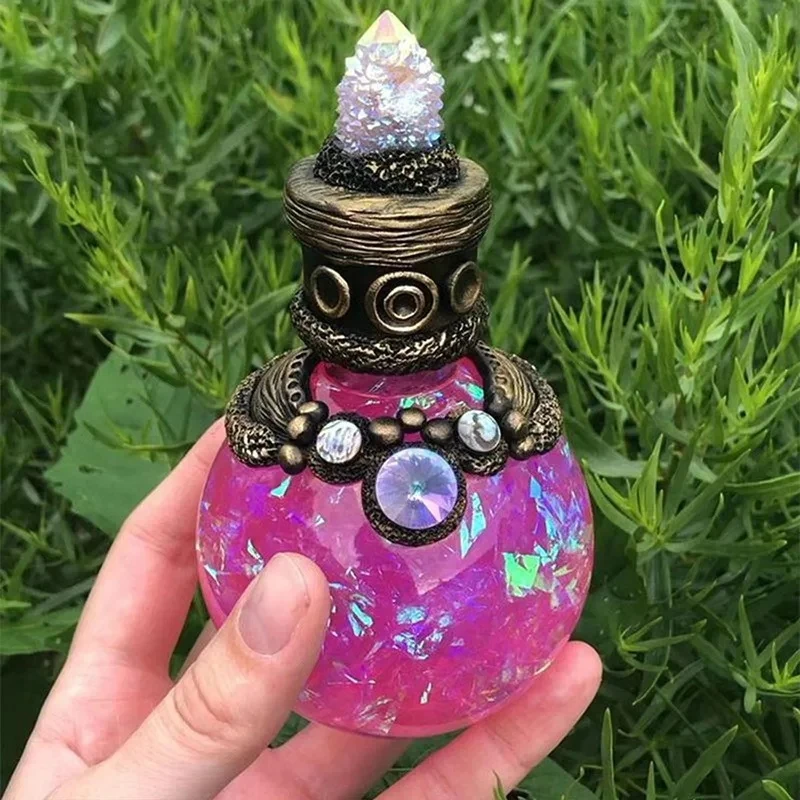 Magic Potion Bottle Decoration Ornament Home Garden Design Resin Crafts Decoration Creative Ornament