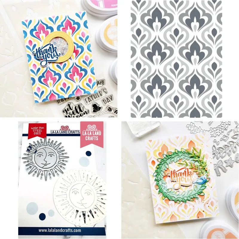 Short Grass and Long Lawn Patch Cut Metal Die and Stencil for Scrap Booking Stencil Album Paper DIY Gift Card Decoration Emboss