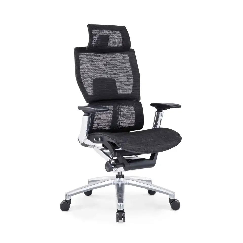 

Boss Room Executive Luxury Office Furniture Ergonomics Full Mesh Swivel CEO Office Chair