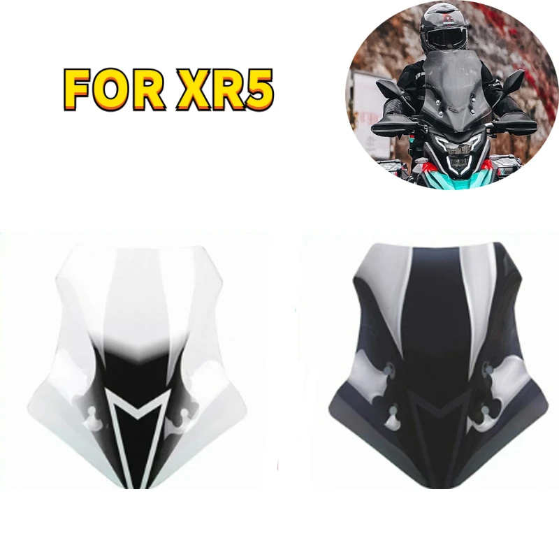 

For Macbor Montana XR5 XR 5 Motorcycle Macbor xr5 Accessories Windshield Windscreen Wind Shield Deflector