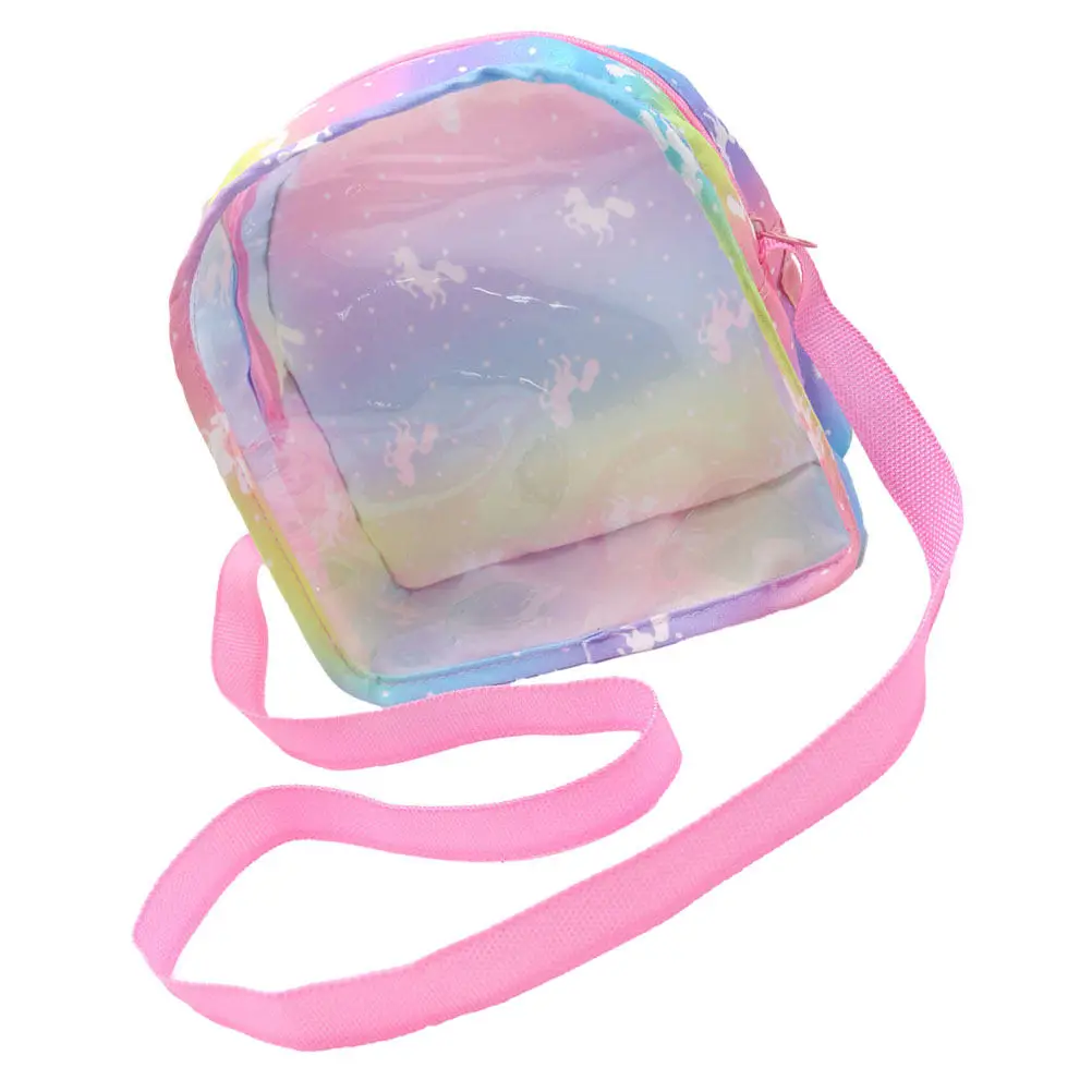 

Portable Milk Bottle Storage Bag Clear Compact Cartoon Handheld Travel Bag for Clothes Accessories Costume Pouch