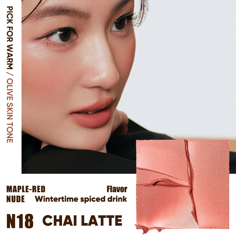 JUDYDOLL Tinta labbra opaca, a lunga durata, a prova di trasferimento, schiarente, copertura totale, non asciugatura, comodo da indossare