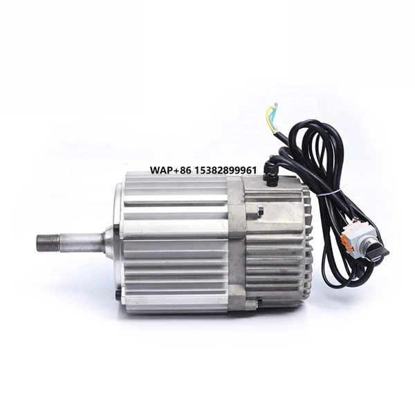 Bldc Motor 48v 5500W 3000RPM Dc Brushless Electric Motor  3 Phase Coreless  Permanent Magnet Dc Motor for Electric Car