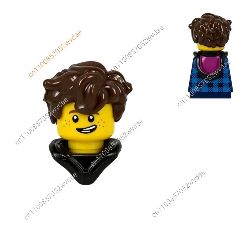 New 5CM Figure Scarf Boy Flute Shoulder Armor Accessories Assembly Model Decor Anime TV Character Toy Holiday Gift Collection