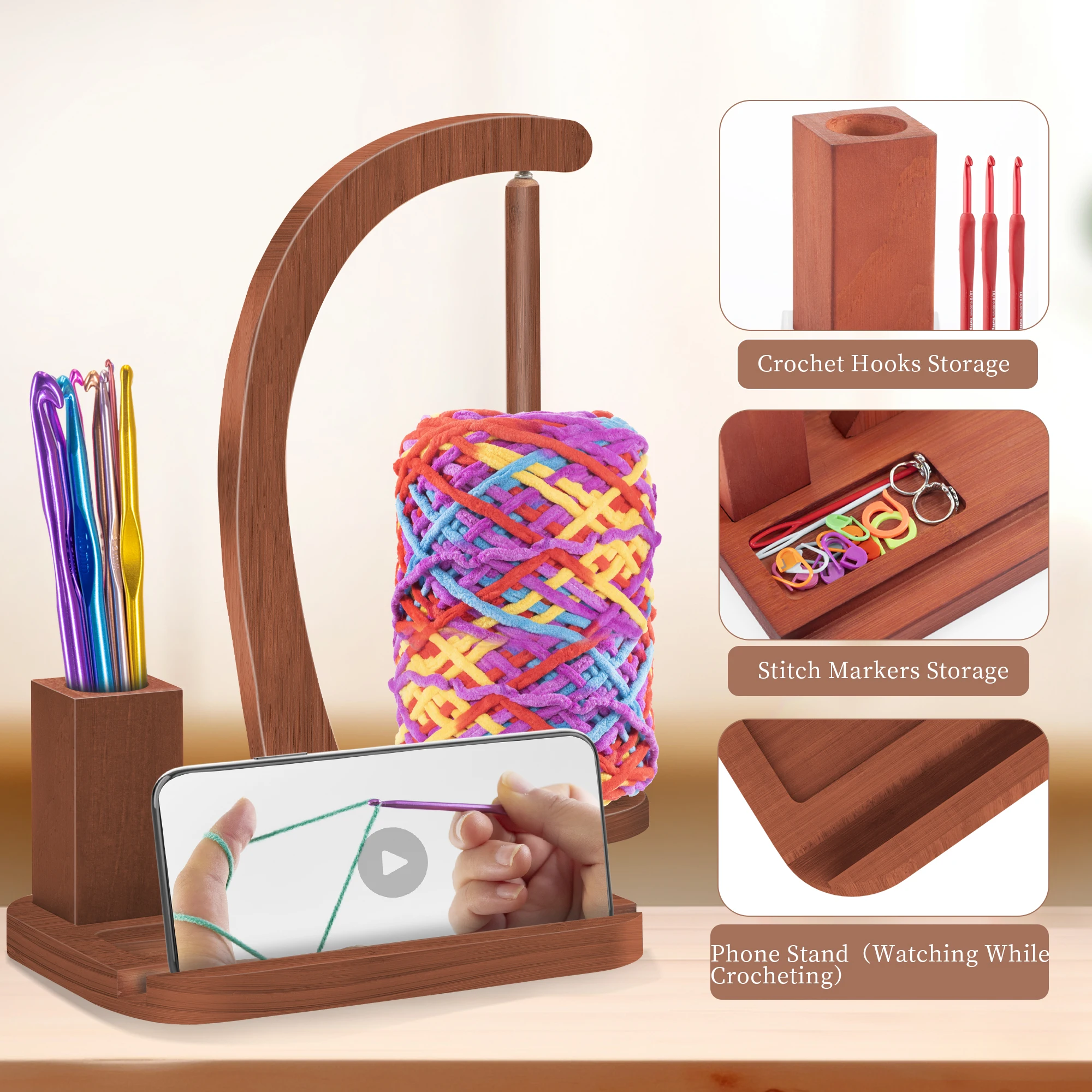 Porte-fil amélioré, plateau to - Phone Accessories Rack avis et prix