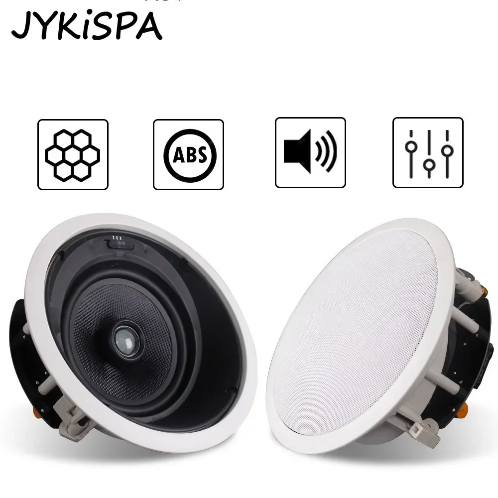 Bluetooth Ceiling Speaker 6 Inch 50W Full Range Good Sound Quality Passive Audio Outdoor Waterproof Loudspeaker Kitchen Bedroom