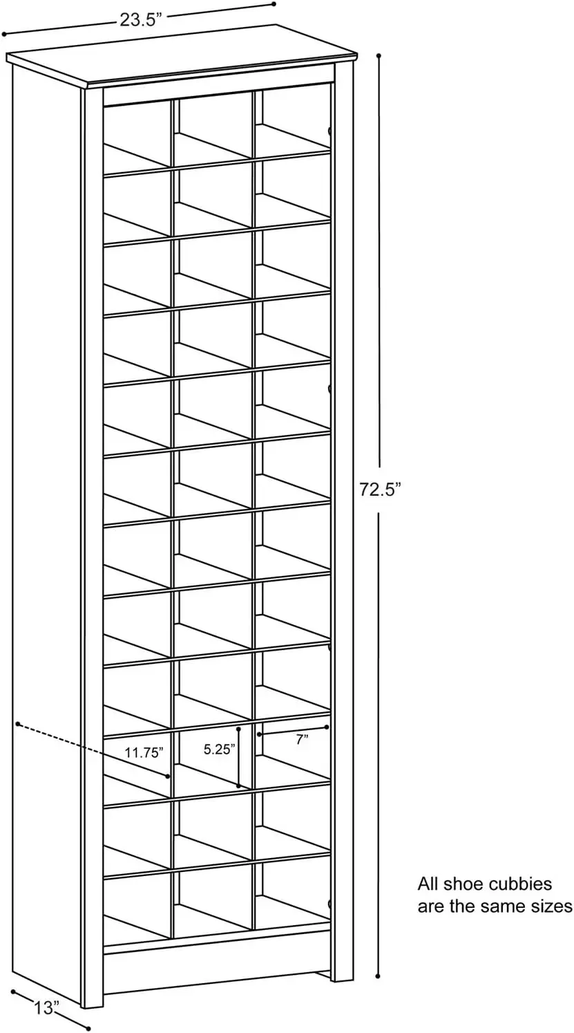 White Tall Storage … - image