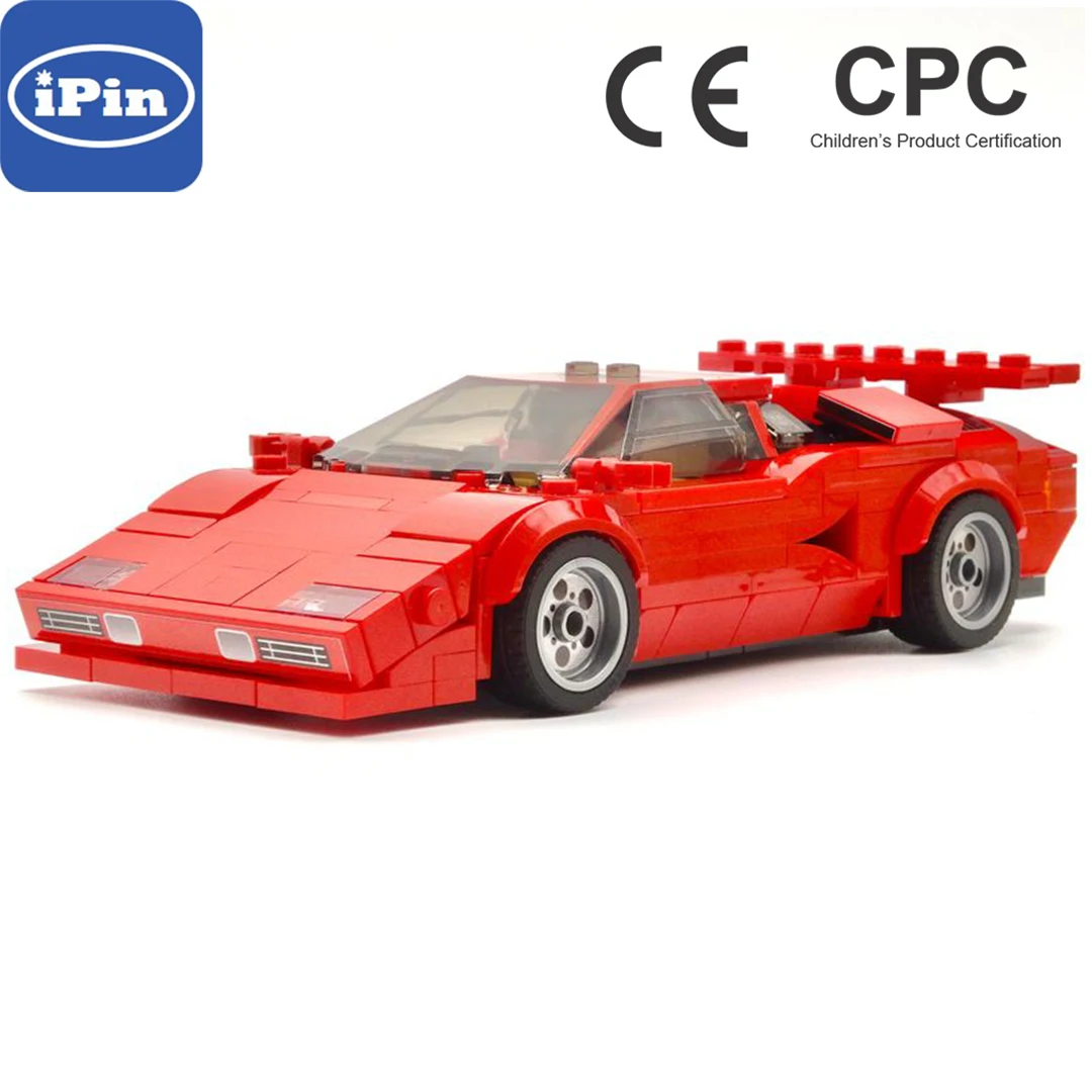 MOC-85018 Sports Car Building Block, DIY Technology Assembly, brinquedos eletrônicos de desenho para crianças, 329PCs