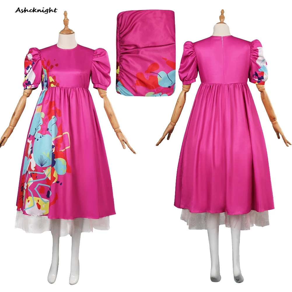 

Kate Cosplay Pink Dresses Costume Clothes Women Adult Halloween Carnival Party Disguise Halloween Carnival Outfit Suits