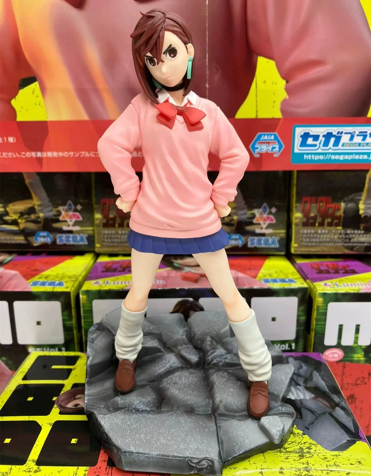 Oryginalna figurka Dandadan Okarun (wbudowana) Ken Takakura oryginalna Sega Luminasta Anime Model figurki lalka ozdoba zabawka prezenty