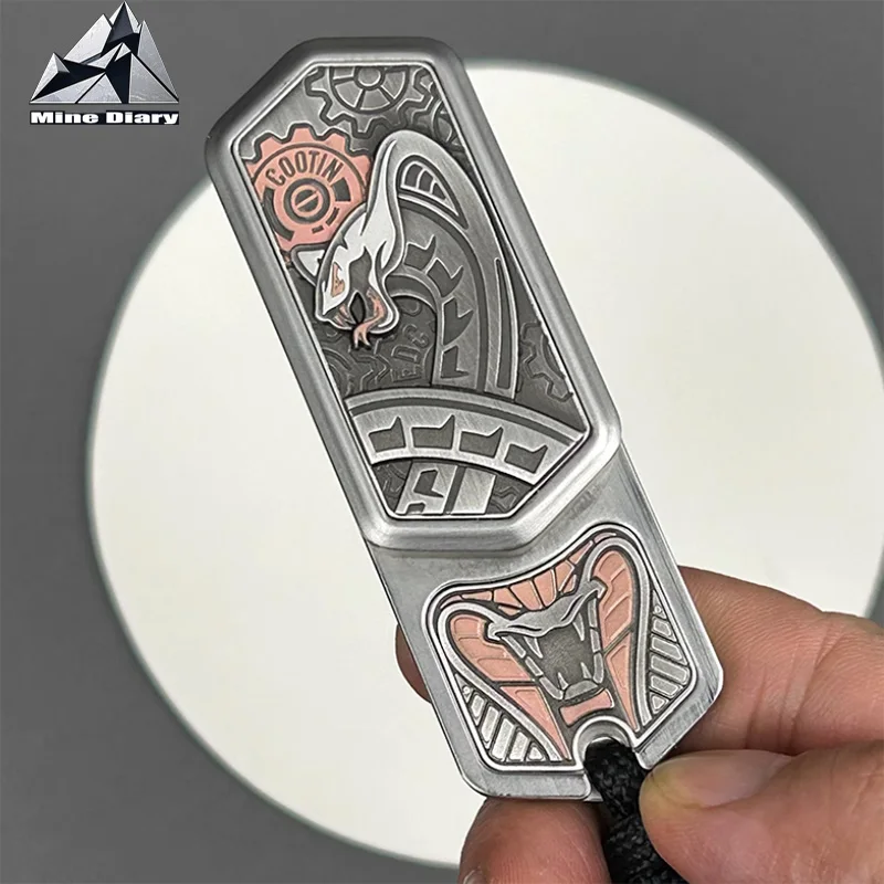 

Big Snake S.S EDC Fidget Toys Magnetic Push Haptic Slider Stress Relief & Focus Toys Fashion Relaxation Toy Gifts
