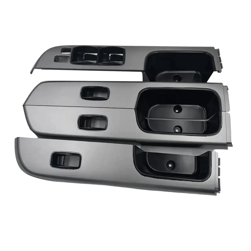 For Nissan Patrol Y61 2005-2023 Car Door Armrest Window Switch Panel Glass Lift Cover 4Pcs/Set 742320K620 74232-0K620