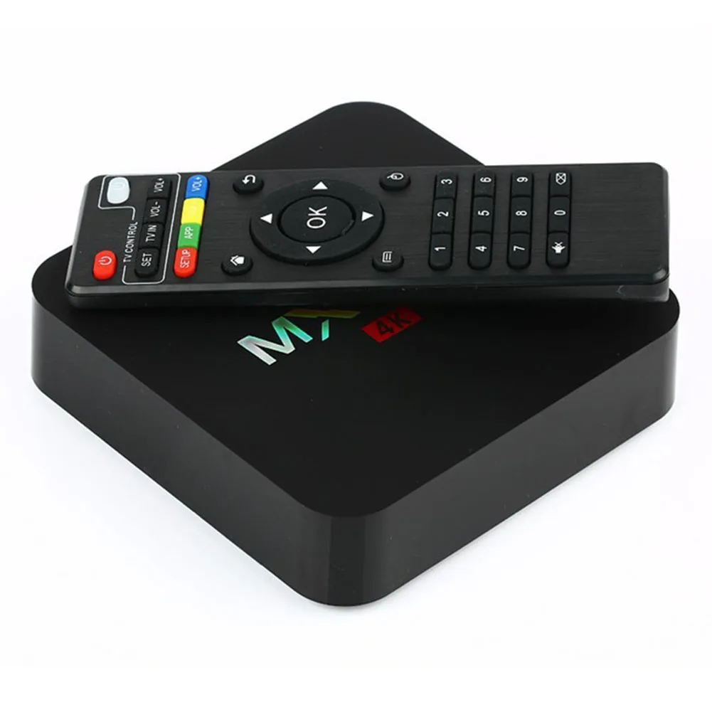 Android 12 décodeur RK3228A Quad Core 2.4G & 5G double WiF TV lecteur multimédia RAM 1GB ROM 8GB lecteur multimédia vidéo