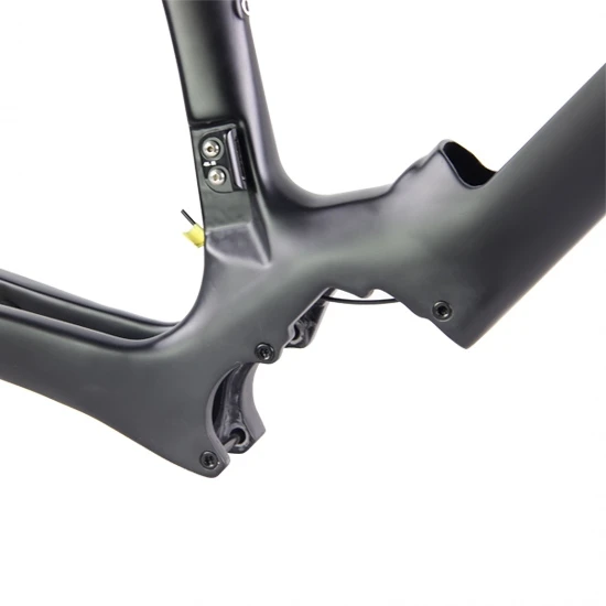 LCE21 Full Carbon Road Disc Ebike Frame, carbon fiber material, flat mount brake structure, bicycle parts tire accessories, mult view 5