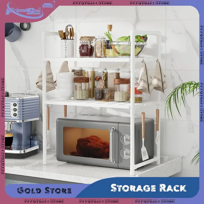 

Kitchen Storage Rack Practical Elevated Design Seasoning Racks Saves Space Modern and Simple Seasoning Kitchen Rack Storage Tool