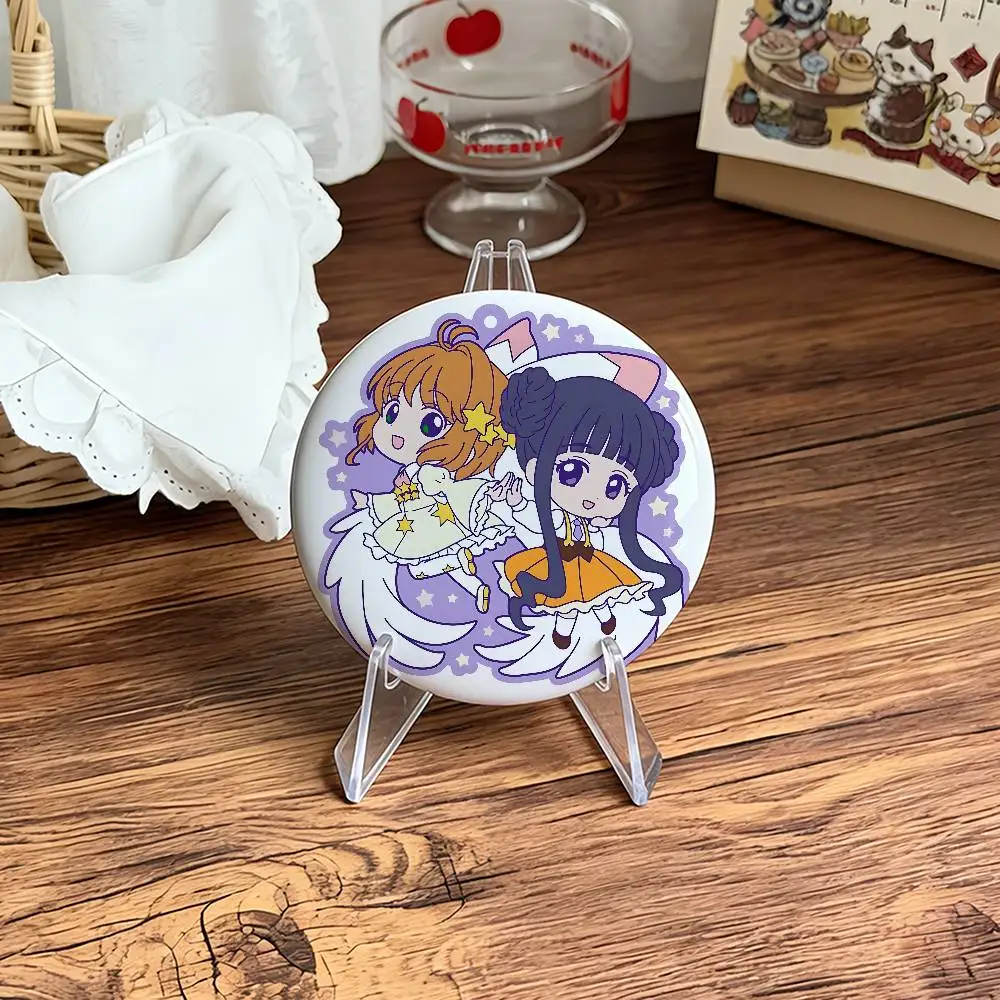 Kawaii-S-sakura CardcaptorS Badge Pins For Friend, Backpack, Clothing, Collectible Accessories, Jewelry Gift