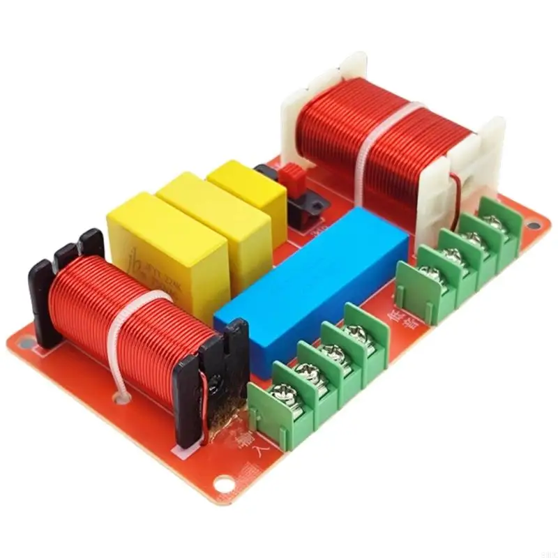 83cc 3 Way Frekuensi Pembagi 250W Filter 1 Treble 2 Bass Frekuensi Pembagi