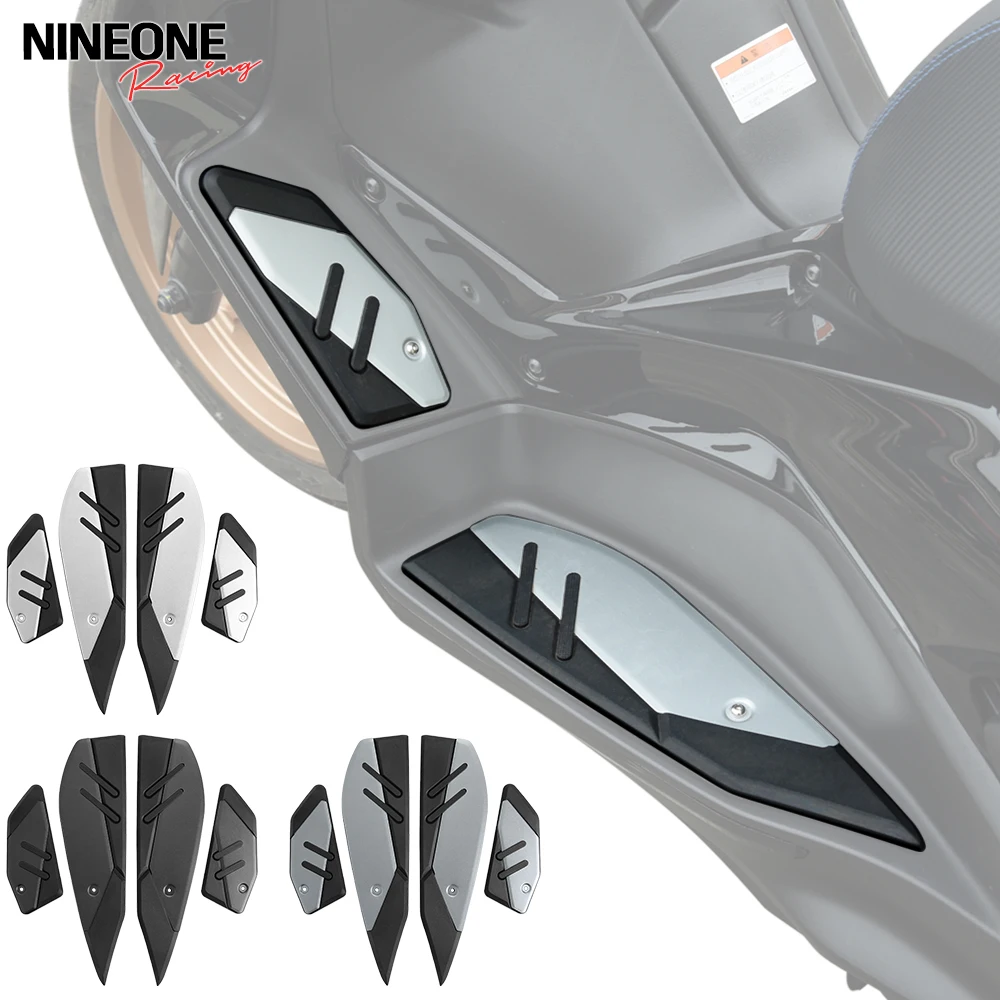 

XMAX300 X MAX Footpads For Yamaha XMAX 125 250 300 400 2023-2025 Front Rear Pegs Plate Rubber Pedal Modified Skid Proof Footrest