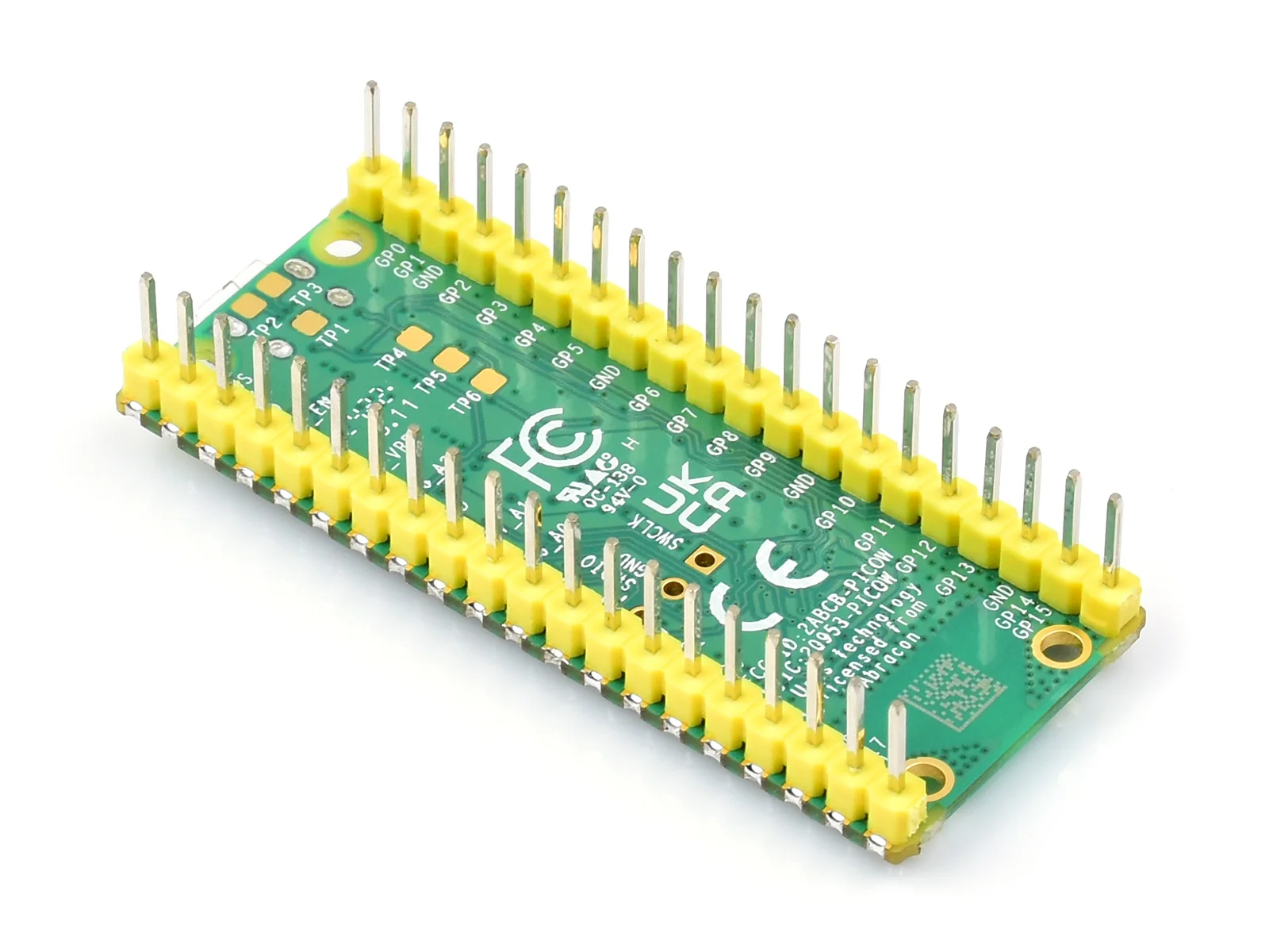 Basierend auf Offizielle RP2040 Dual-core Prozessor, Raspberry Pi Pico W Mikrocontroller-board, Gebaut-in WiFi
