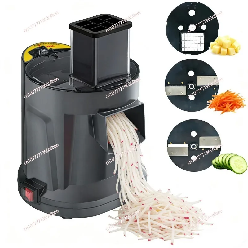 Vegetable cutter Commercial carrot potato shredder Electric automatic multi-function slicing